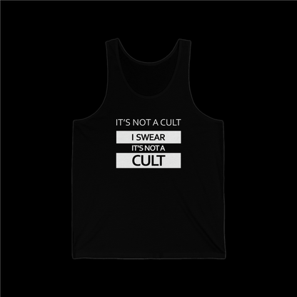 'It's Not A Cult' Unisex Jersey Tank