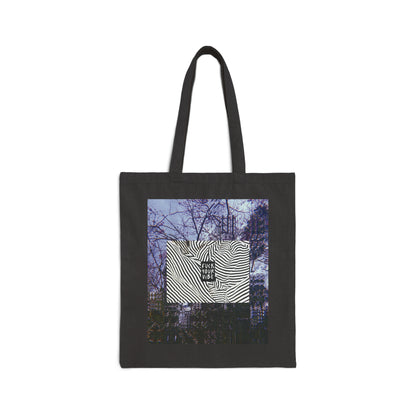 'Fuck Your Vibe - Woods' Cotton Canvas Tote Bag