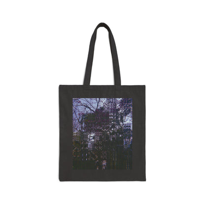 'Fuck Your Vibe - Woods' Cotton Canvas Tote Bag